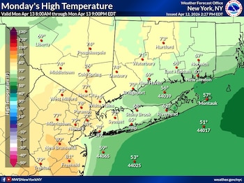 La MTA inspecciona sistemas de refrigeración en estaciones y vagones, además de habilitar espacios de sombra en las terminales ante el aumento de la demanda por la ola de calor (@NWSNewYorkNY)