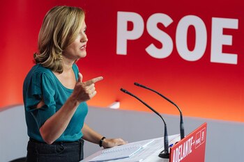 La portavoz del PSOE y