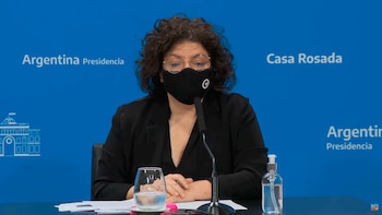 Carla Vizzotti, ministra de Salud