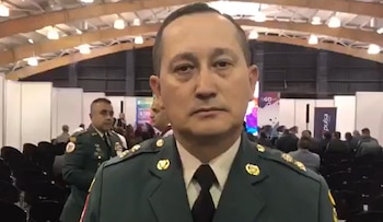 La investigación sobre el Clan del Golfo y alias Matamba no vincula formalmente al general Cháwez, y la Fiscalía informó que no existe ninguna imputación en su contra - crédito Ejército Nacional de Colombia/X
