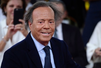 Julio Iglesias en la ceremonia