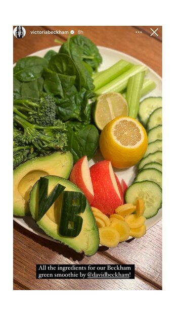 Los Beckham optan por jugos