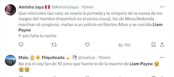 Murió Liam Payne y así reaccionaron sus fans peruanas.