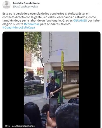 Esta es la primera vez