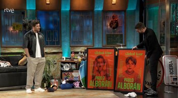 Pablo Alborán visita 'La Revuelta' (RTVE)