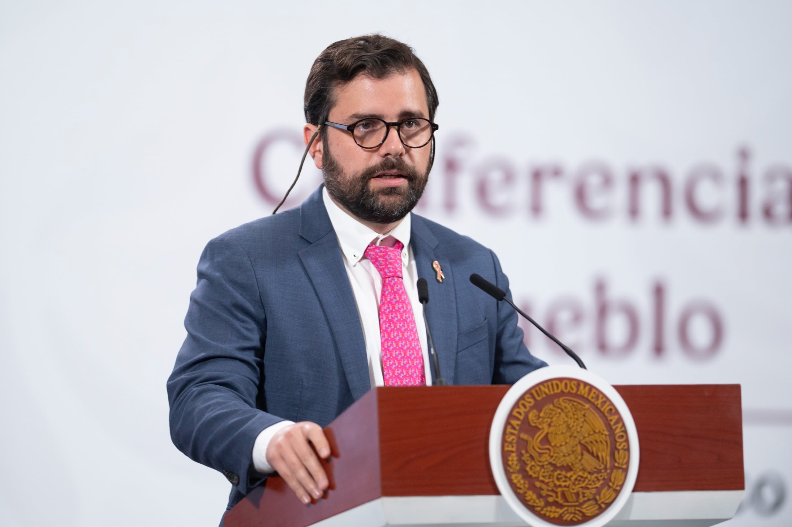 Alejandro Svarch, titular del IMSS-Bienestar. (Gobierno de México)