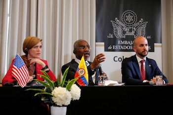 Delegación de Estados Unidos propone agenda bilateral con Colombia. REUTERS/Mariana Grei