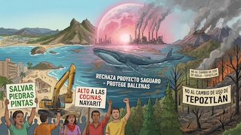 Estas son las peticiones ciudadanas para cancelar proyectos que atentan contra la biodiversidad: desde Mahahual, Saguaro y Punta Mita