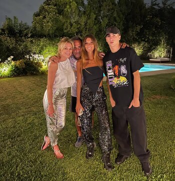 La familia Latorre: Yanina, Diego,