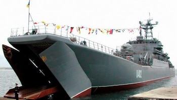 El buque Konstantin Olshansky