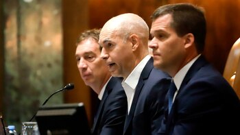 Rodríguez Larreta estuvo acompañado por