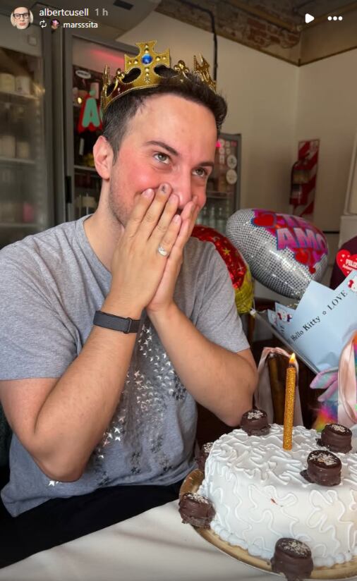 Rosalía celebró el cumpleaños de su amigo en Buenos Aires (Instagram)