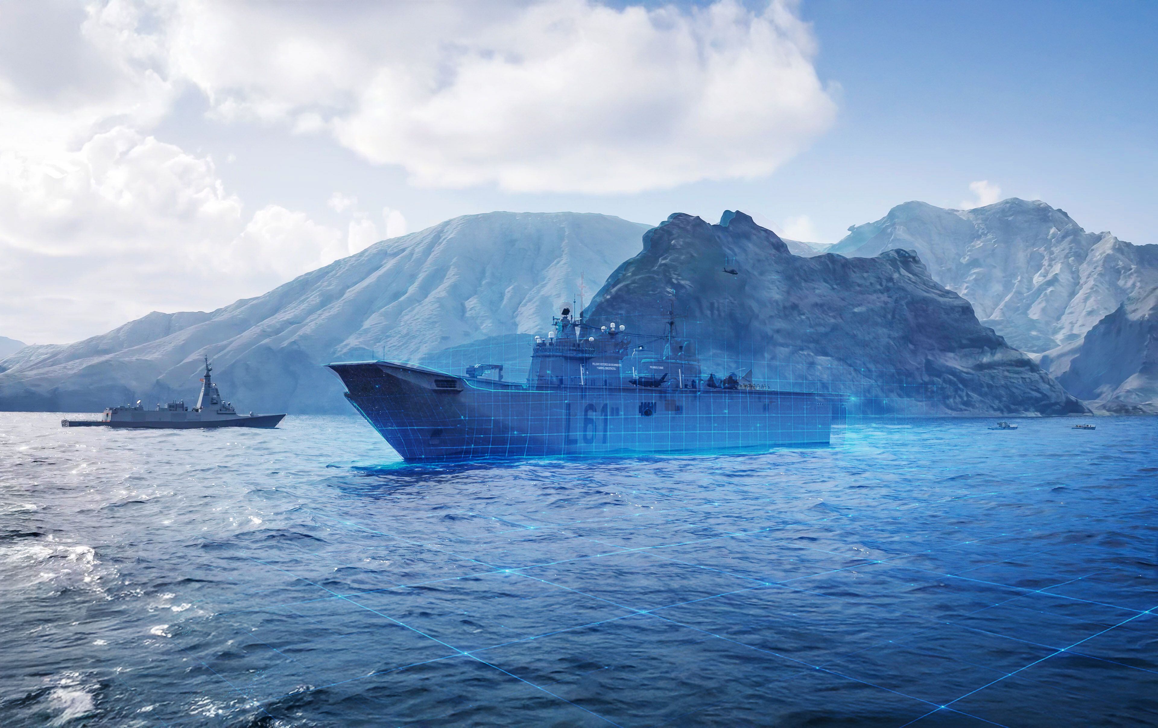 Así es la nueva ‘nube de combate naval’ de España: el sistema que pretende coordinar buques, drones o submarinos y mejorar la ciberseguridad