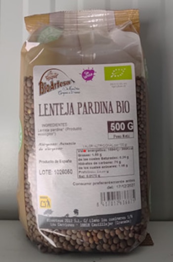 Así se ve el producto contaminado detectado por las autoridades (AESAN)