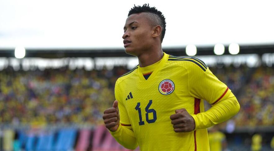 Óscar Cortés era uno de los tres jugadores con cuatro goles convertidos en Mundiales sub-20 con la selección Colombia hasta que Villarreal le superó - crédito AFP