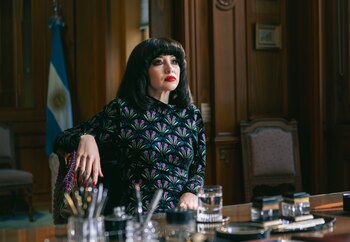 Sofía Gala dudó al aceptar encarnar a su madre, pero Moria la convenció (Crédito: Alina Schrwarcz / Netflix ©️2026)