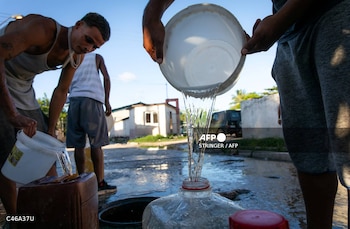 crisis del agua en Cuba