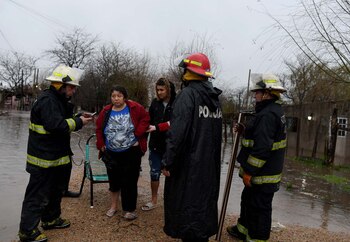 Las inundaciones afectaron a cientos