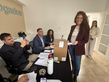 Itatí Demarchi Arballo votó el pasado 20 de octubre en las elecciones para el Consejo de la Magistratura, en las que encabezó la lista Abogacía Unida y Dignidad Profesional, que terminó segunda y obtuvo una de las cuatro bancas del estamento de la abogacía