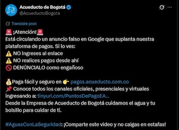 La entidad insta a la