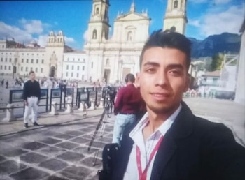 Jaider Rodríguez es un líder social en Norte de Santander - crédito @atntelevision/X