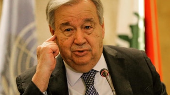 Guterres admite estar colaborando con