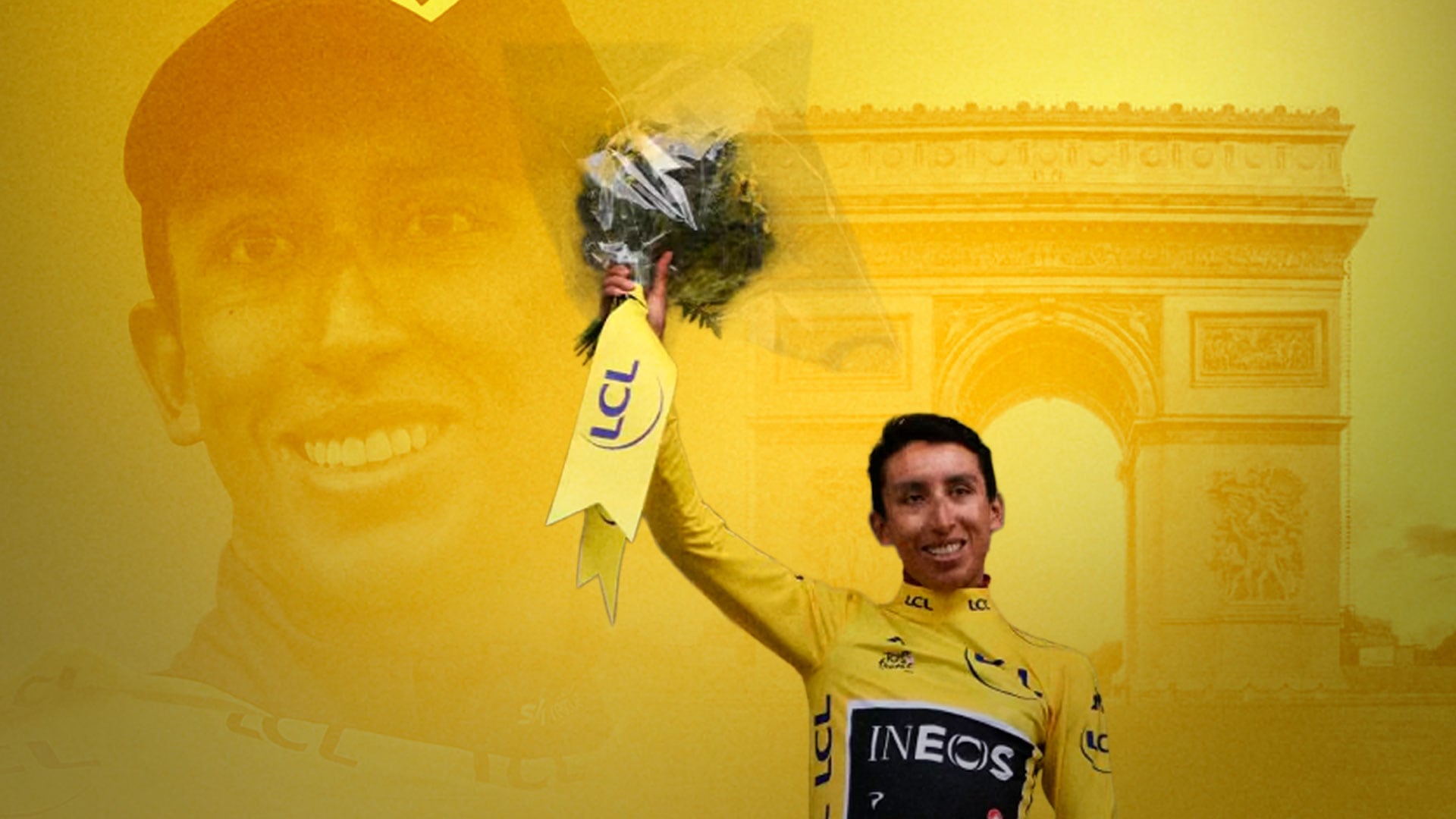 Tras los podios de Fabio Parra en 1988 y de Nairo Quintana en 2013, llegaría el momento de Egan Bernal en hacer historia para el ciclismo colombiano en 2021 - crédito Jesús Aviles / Infobae
