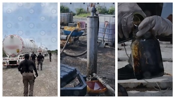 Incautaron más de un millón de litros de huachicol en una casa de Cadereyta, Nuevo León