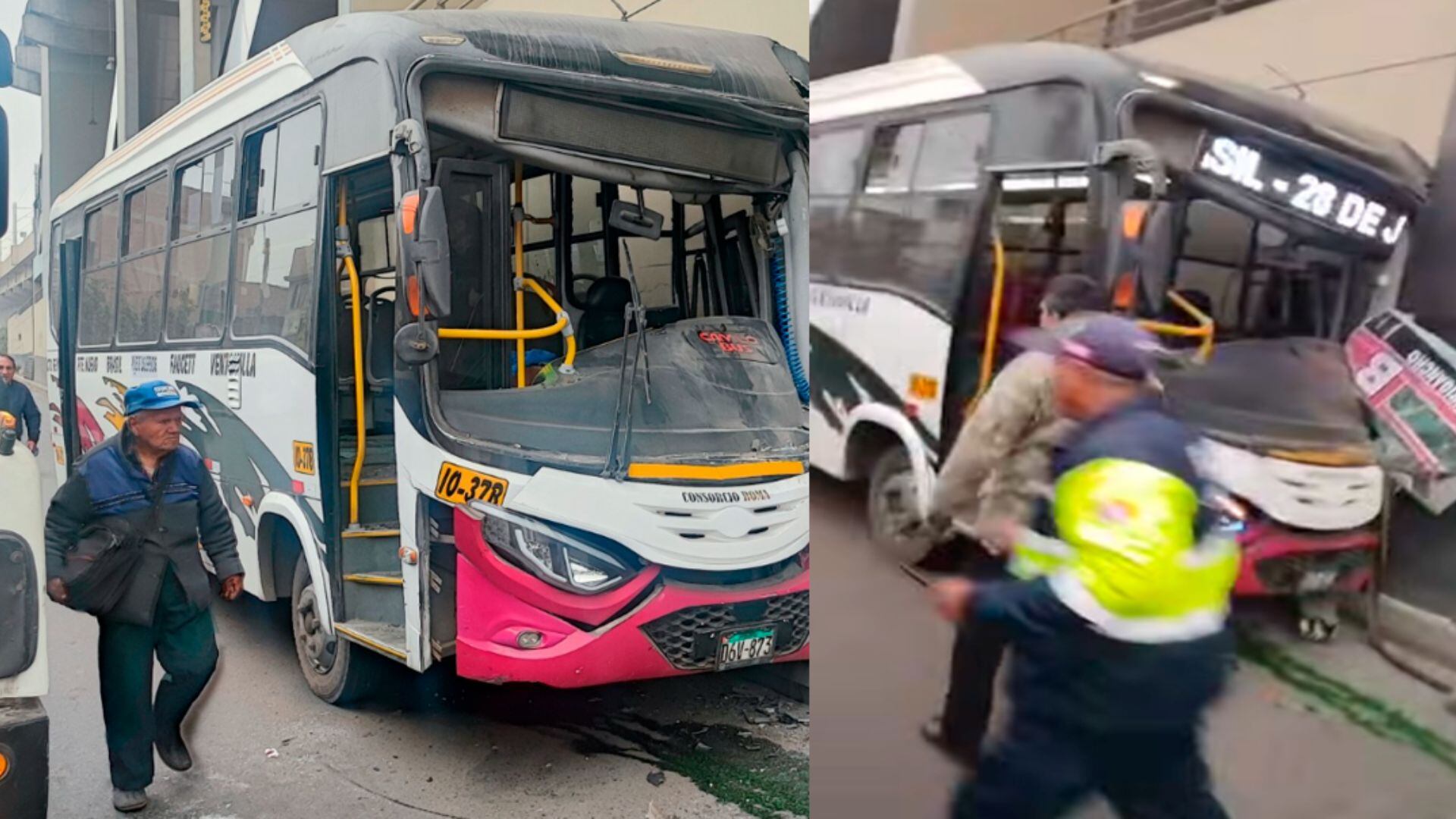 Custer chocó contra estación de la Línea 1 del Metro de Lima: nueve pasajeros resultaron heridos