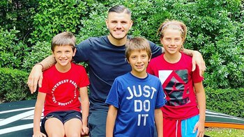 La foto que publicó Mauro