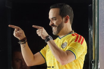 Abelardo de la Espriella se convirtió en el nuevo presidente de Colombia con solo el 0,96% de diferencia con respecto a su contendor, Iván Cepeda - crédito Mauricio Dueñas/EFE