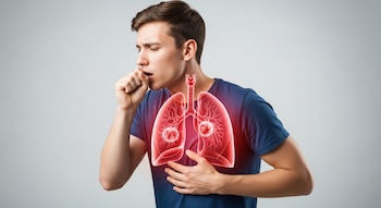 Un joven presenta síntomas respiratorios