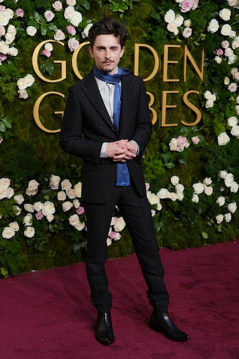 Timothée Chalamet reinventa el traje