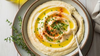 Receta de puré de coliflor, rápida y fácil