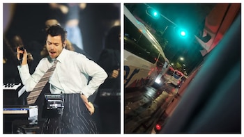 Fan de Puebla culpa a chofer de autobús tras perderse concierto de Harry Styles en CDMX por lluvias: “Vino mega lento”