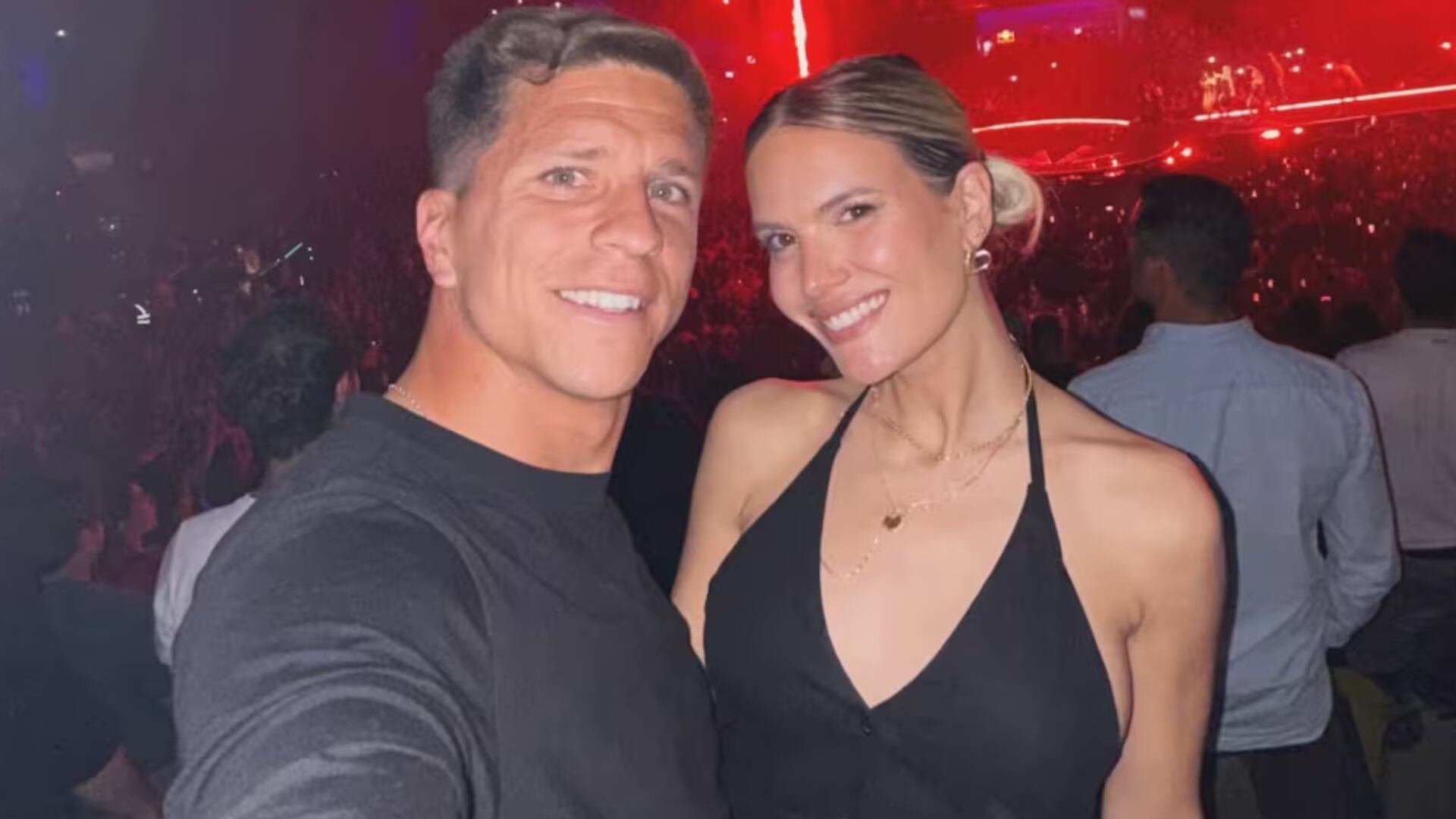 Eva Bargiela compartió la primera ecografía de su hijo con Gianluca Simeone: “Hola, mundo” (Instagram)