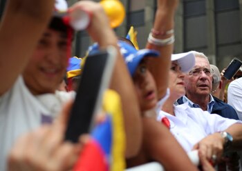 El expresidente Álvaro Uribe aseguró