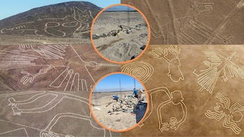 Área de Reserva Arqueológica Líneas y Geoglifos de Nasca afectada por excavaciones clandestinas: siete detenidos y pesquisa fiscal en curso