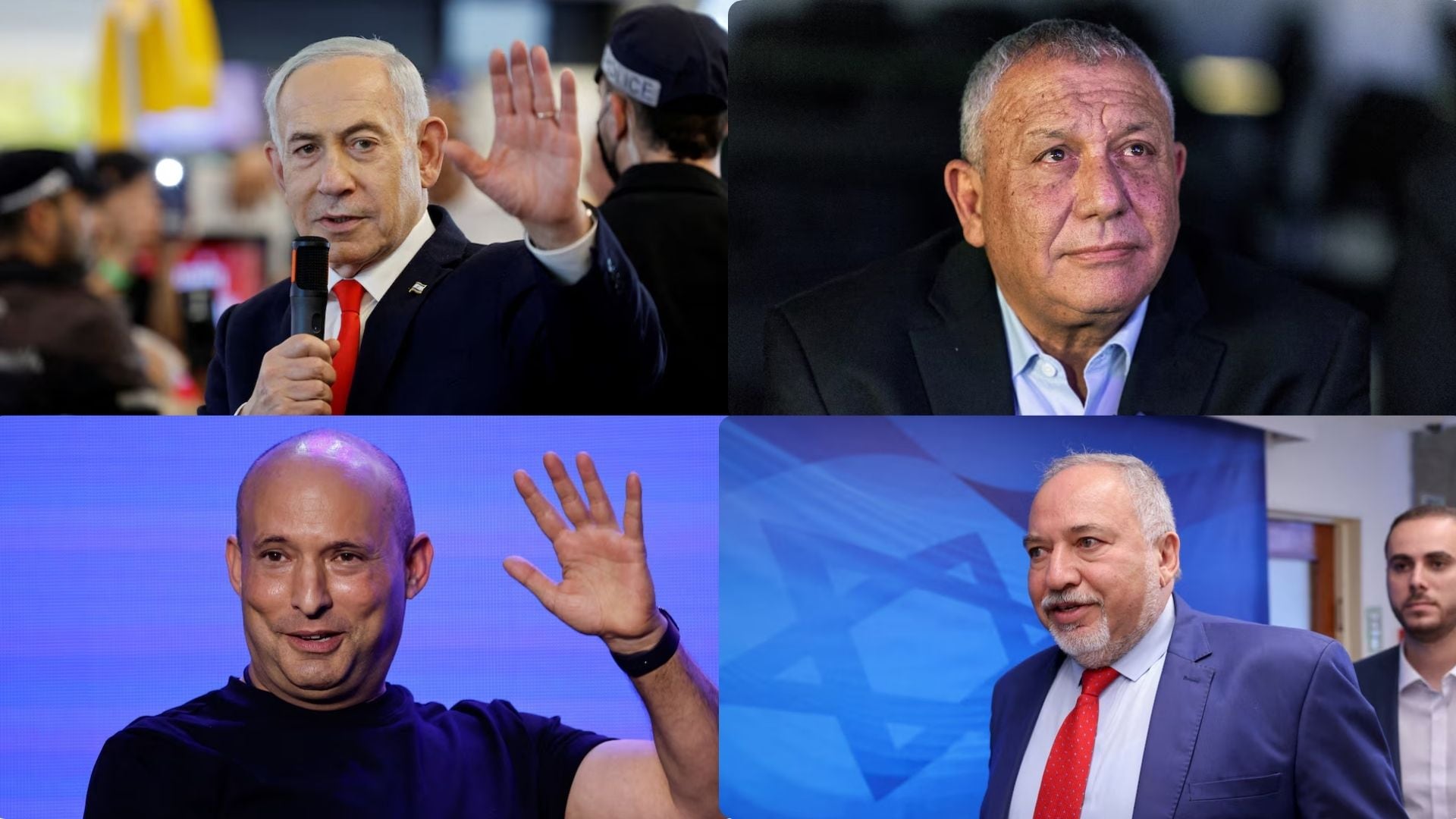 Quiénes son los principales candidatos que disputan las elecciones parlamentarias en Israel