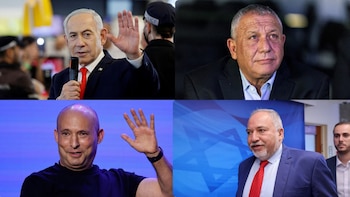 Quiénes son los principales candidatos que disputan las elecciones parlamentarias en Israel