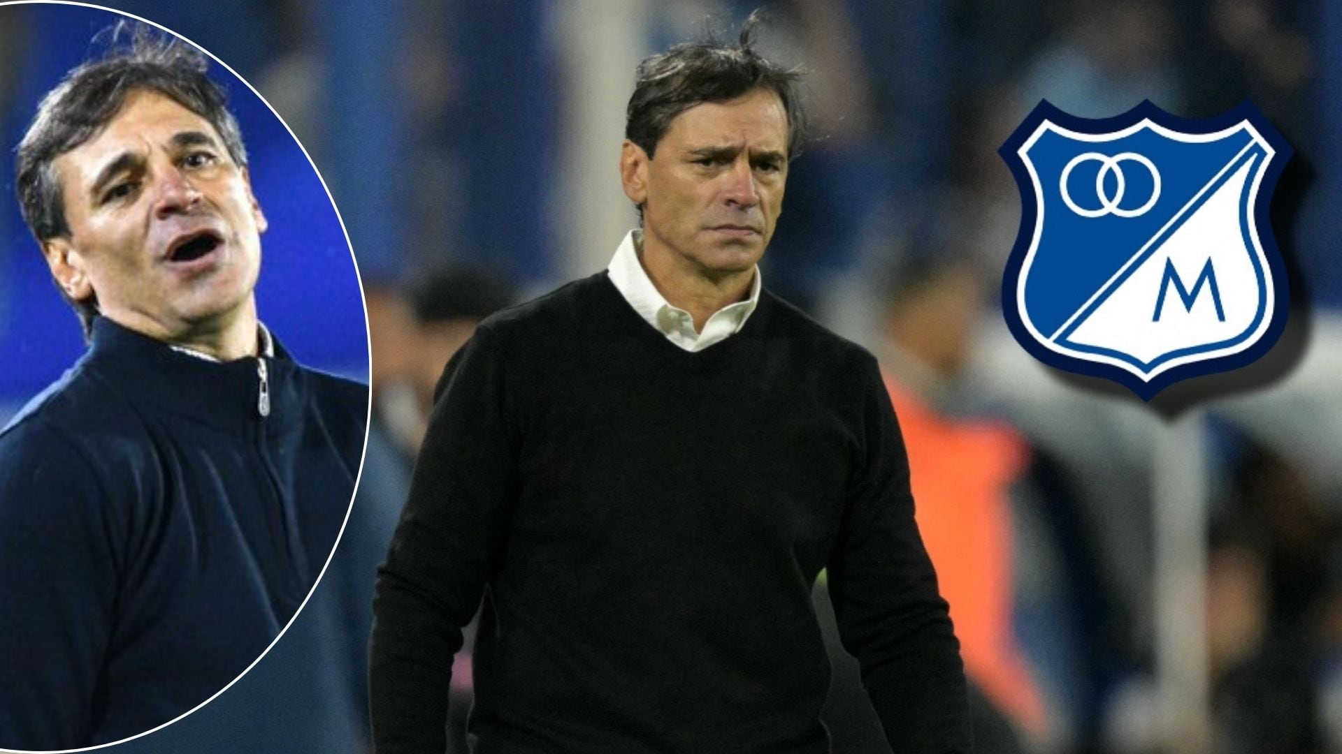Video| Las estadísticas del director técnico Fabián Bustos, que generaron silbidos de los hinchas de Millonarios