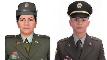 Identifican los dos policías que