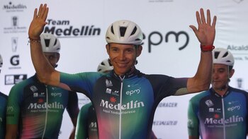 Miguel Ángel López ganó la etapa reina de la Vuelta a San Juan y ahora es líder de la general