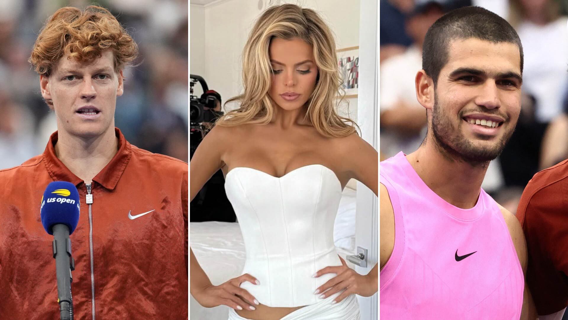 Vincularon a la modelo con ambos tenistas