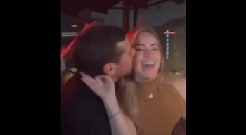 La influencer sorprendió a sus