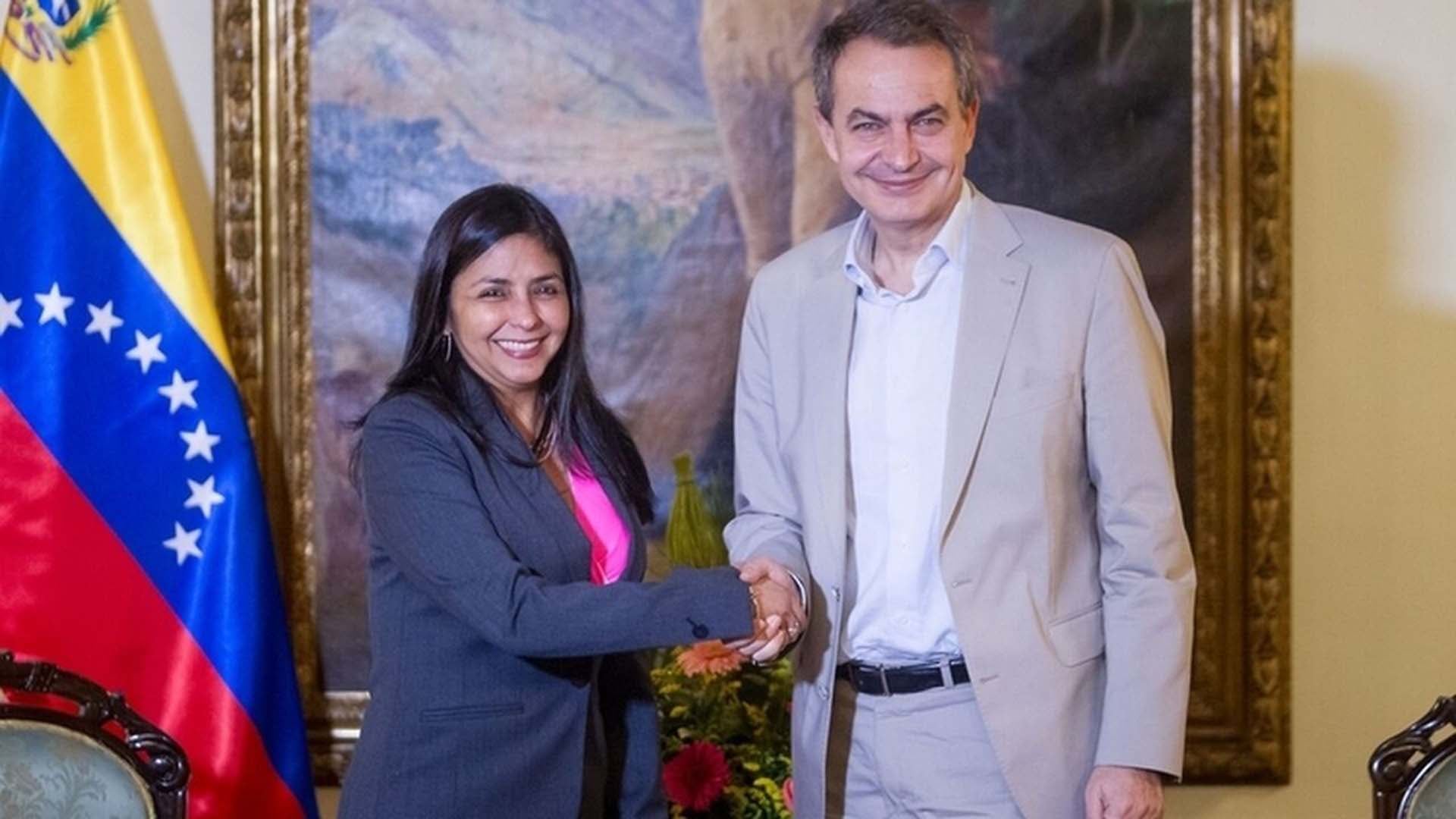 Zapatero confía en la transición de Delcy Rodríguez: “En un plazo récord se está produciendo una nueva manera de respirar en Venezuela”