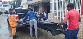 Lluvias en San Andrés |