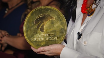 Este es el símbolo, y logo del Partido Republicano, al cual pertenece María Fernanda Cabal - crédito Prensa María Fernanda Cabal