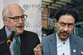 Andrés Pastrana e Iván Cepeda