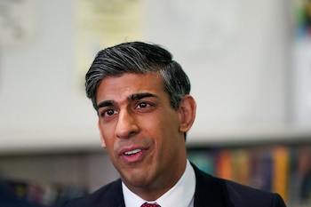El primer ministro británico, Rishi Sunak. Ian Forsyth/Pool vía REUTERS